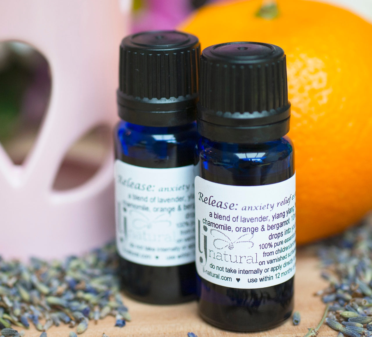 Release: anxiety relief pure essential oil blend