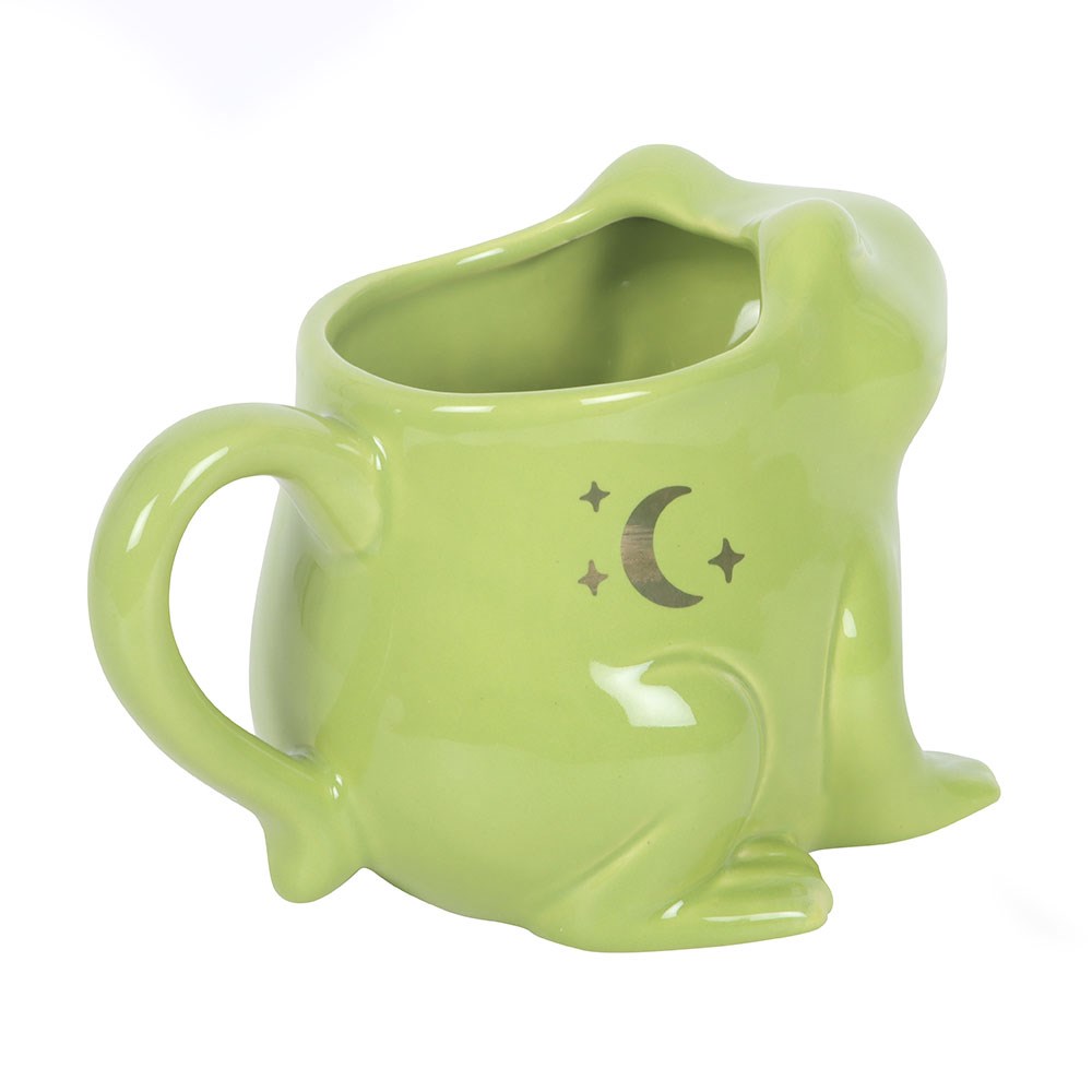 Luna Frog Shaped Mug & Lily Pad Coaster