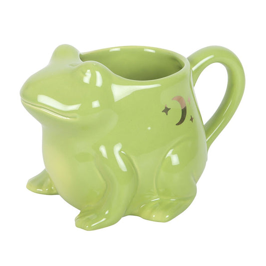 Luna Frog Shaped Mug & Lily Pad Coaster